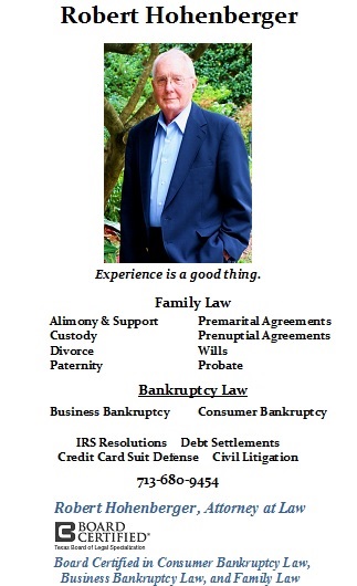 Robert Hohenberger, Attorney at Law