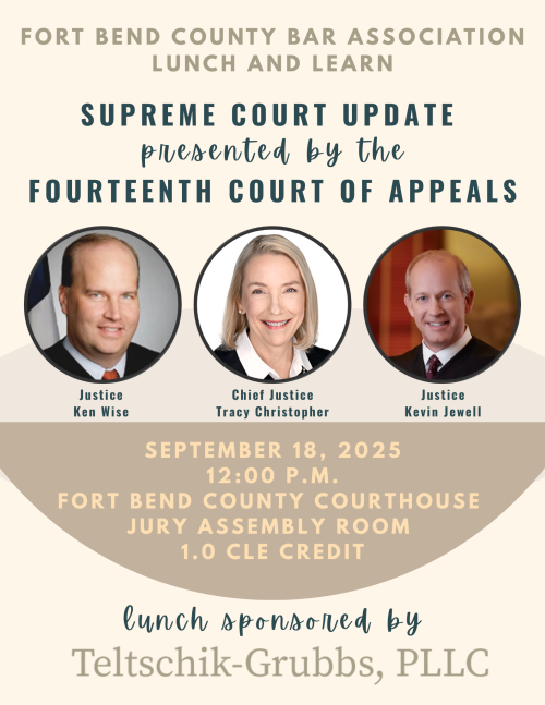 Supreme Court Update Presented by the Fourteenth Court of Appeals